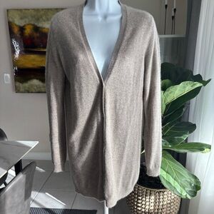 TSE Women's Cardigan in Soft Tan size M